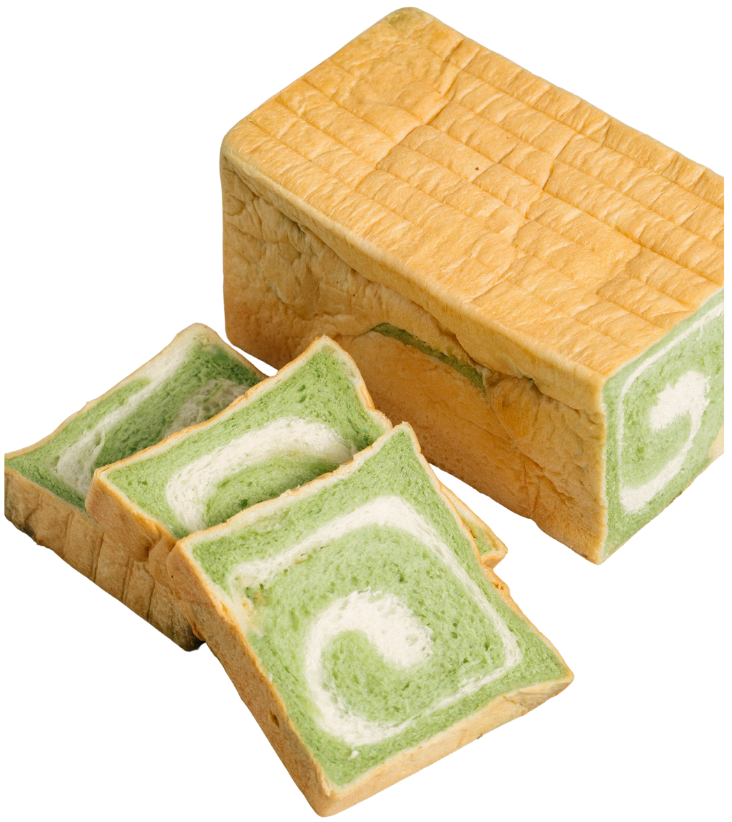 Matcha White Chocolate Shokupan